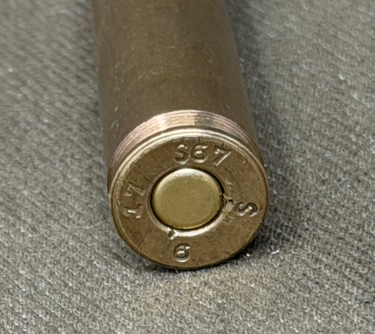 Inert 7.92×57mm Mauser WW1 Round – Spandau June 1917 – S67 Brass Case