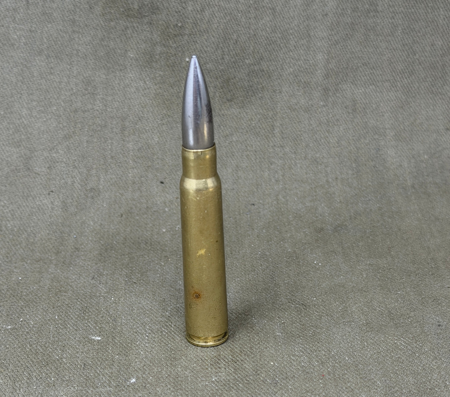 Inert 7.92×57mm Mauser WW1 Round – Polte April 1916 – S67 Brass Case