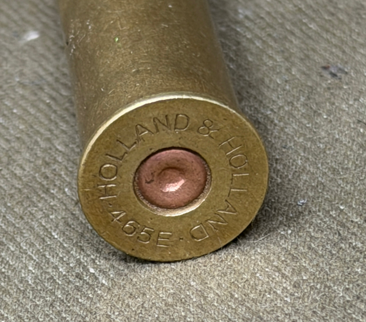 Inert .465 Holland & Holland Cartridge – Large Bore Safari Calibre