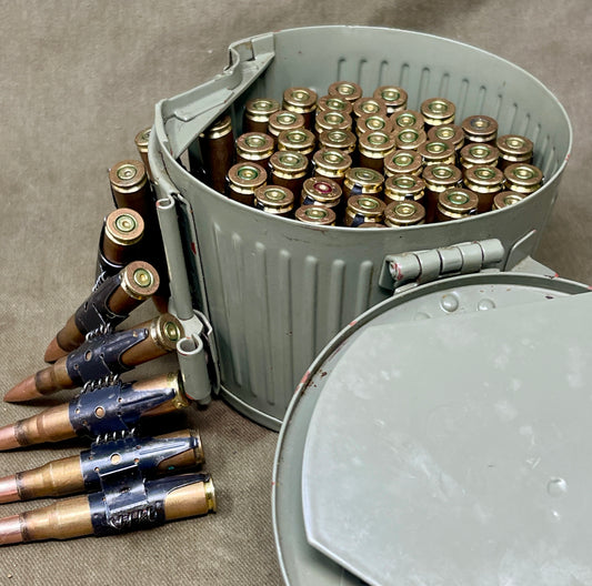 Yugoslavian MG42 Basket Drum Magazine with 50 x INERT 7.92x57 Rounds