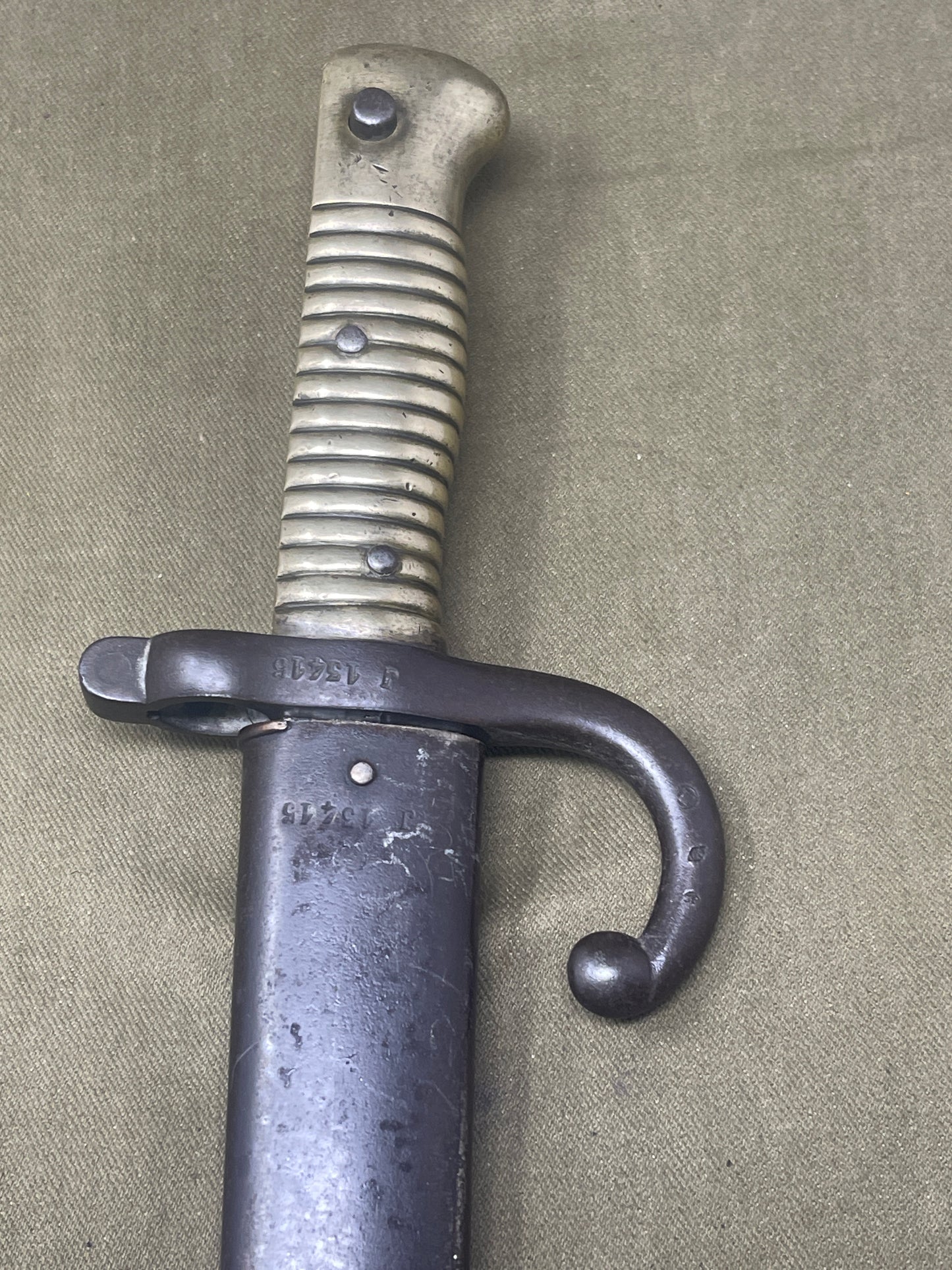 French Chassepot Bayonet 22 1/2 inch,