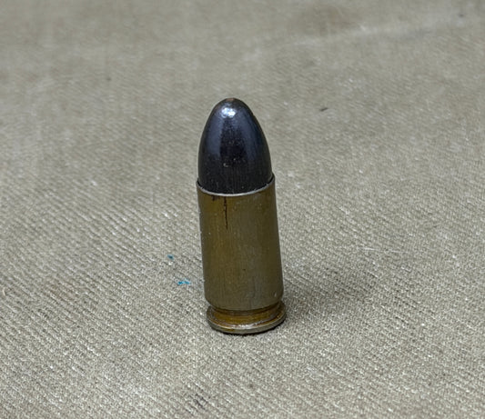 1943 Dated 9mm Inert Cartridge “osd” Headstamp – Original WW2 German Round