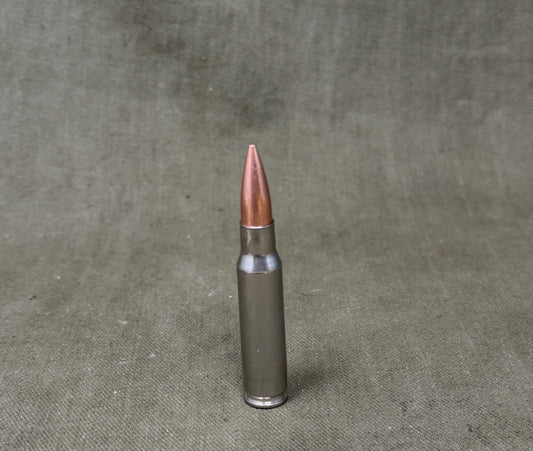 Inert .308 Winchester Chrome Cartridge – FC Headstamp – Display Round