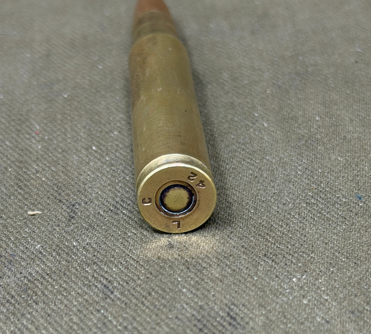 WW2 .30-06 Blank Inert Cartridge – LC 1942 Lake City Headstamp