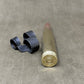 WW2 / Cold War Inert .50 Cal BMG Round with Browning MG Link – Military Display Cartridge