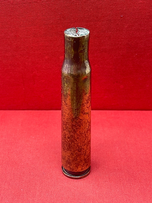 WW2 US 50 Cal Cartridge case. Headstamp SL = St. Louis Ordnance Plant - St. Louis, Missouri.