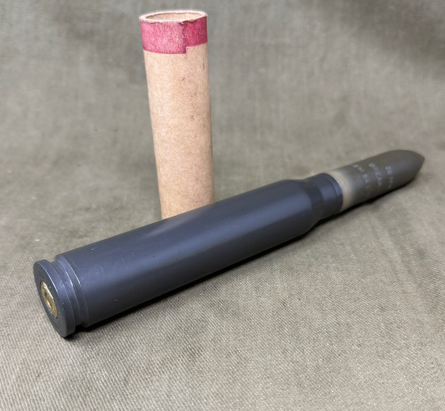 Inert 20x139mm DM64 “Break-Up” Training / Practice Round – Complete Display Cartridge with Tube