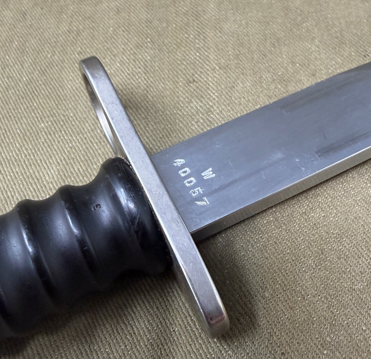 Original Swiss Army M1957 SIG Stgw 57 Bayonet & Frog – Cold War Era