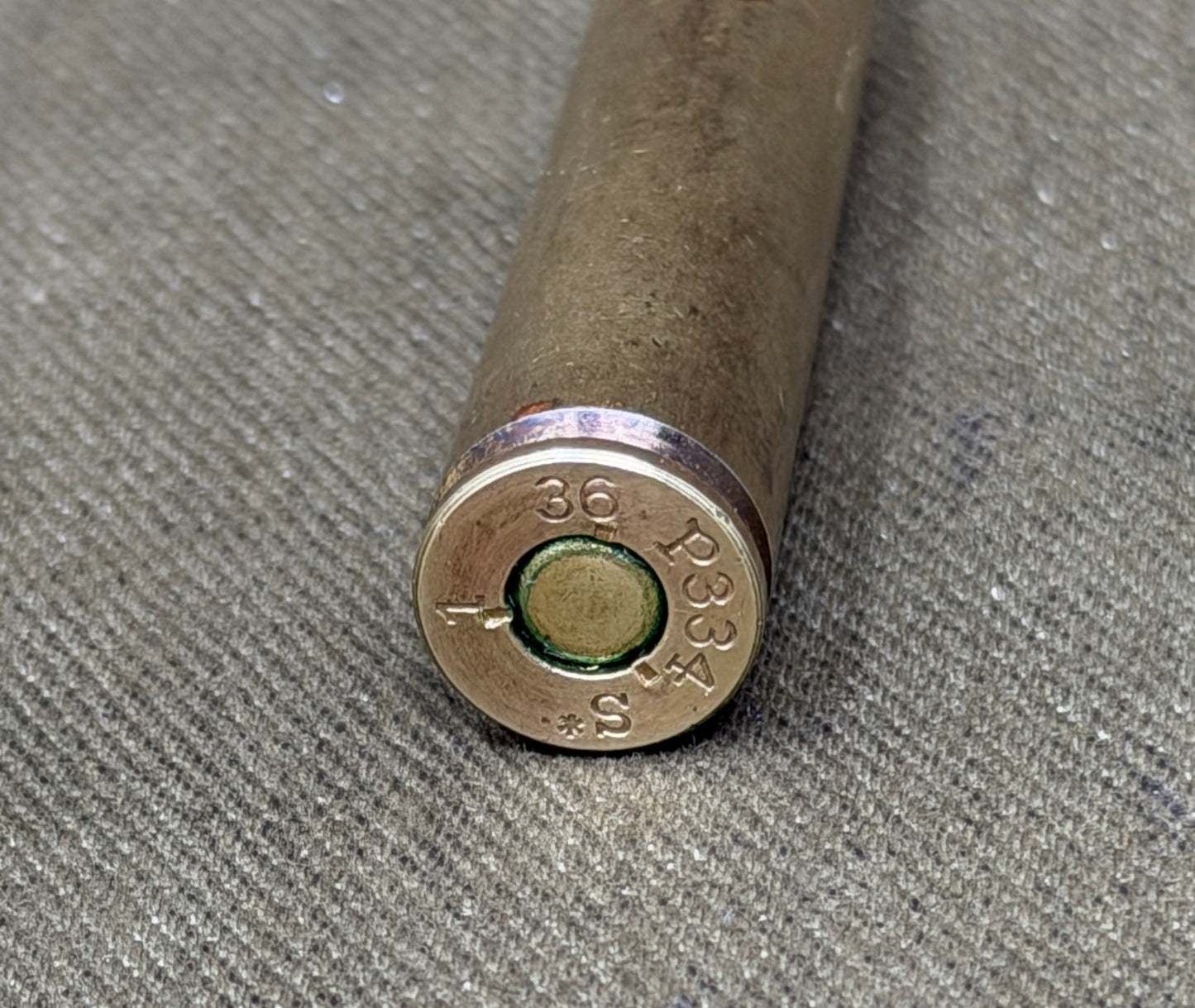 1936 German Mauser 7.92×57 Inert Cartridge – P334 Polte K98 WW2 Ammunition