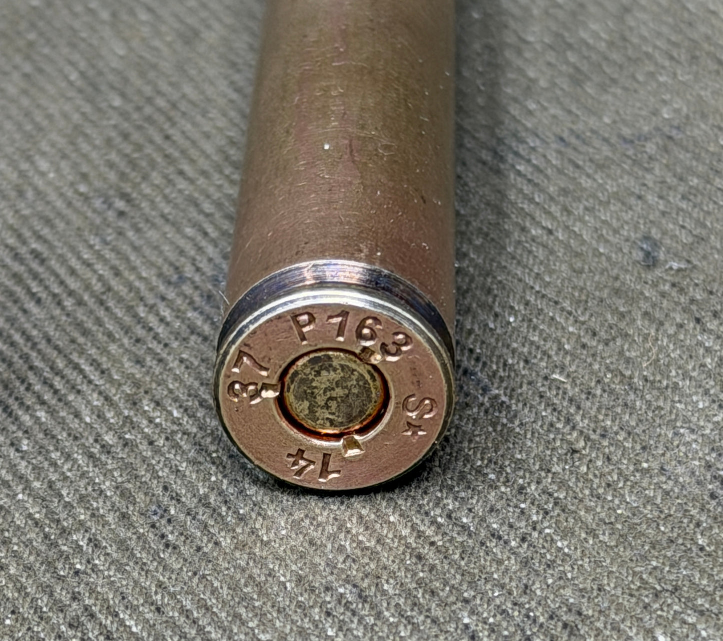 1937 German 7.92×57 Mauser Inert Cartridge – P163 Pre-WW2 Wehrmacht Ammunition