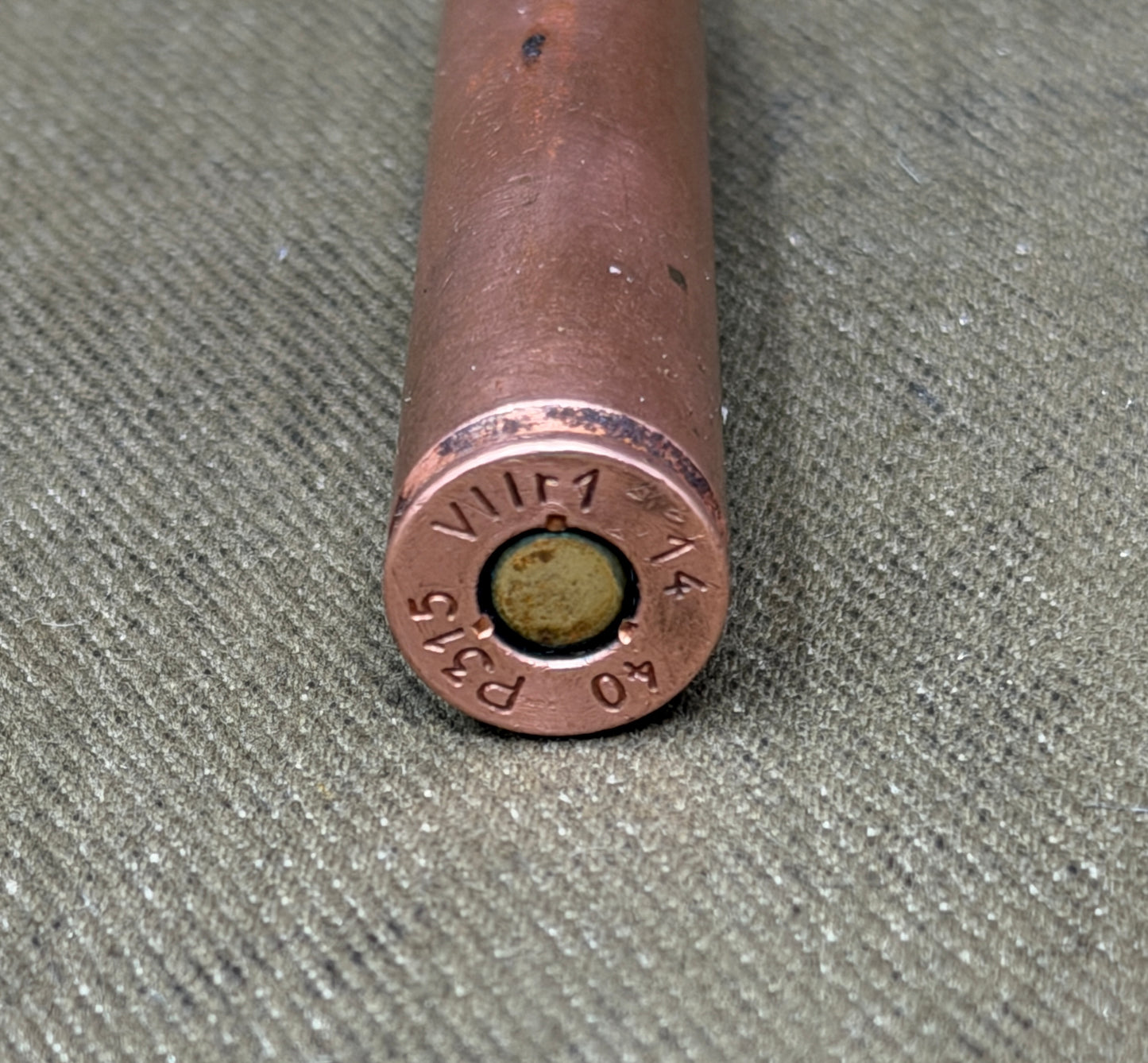 WW2 German 7.92×57 Mauser Inert Cartridge – P315 1940 Wehrmacht Ammunition
