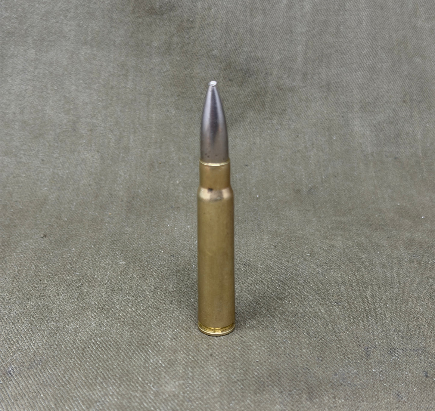 INERT German 7.92×57 Mauser Round – P S67 1938 Wehrmacht Cartridge – Pre-WW2 German Ammunition