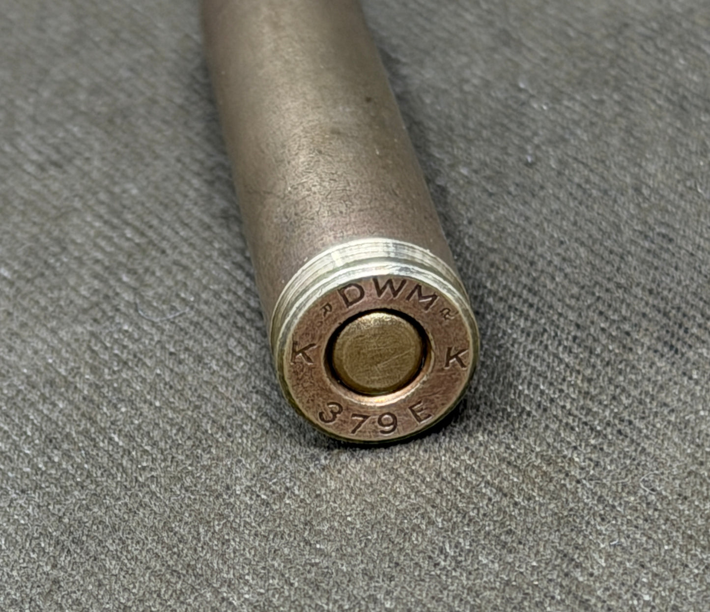 INERT 6.5×58R Portuguese Vergueiro Round – DWM K 379 E Headstamp – German DWM Export Cartridge