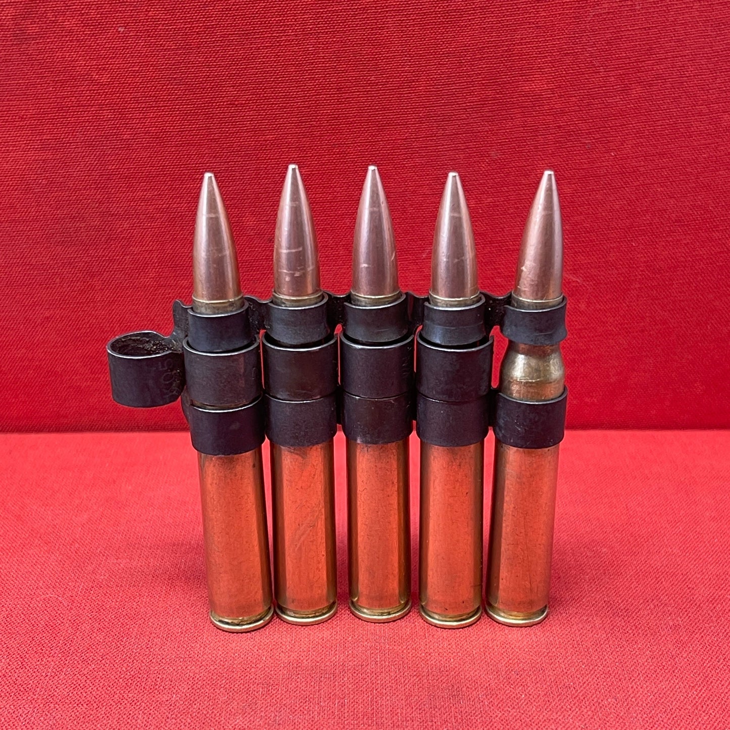 5 x Inert 30-06 Springfield .30 Cal Belt