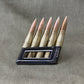 Original Austrian Steyr M95 En Bloc Clip with 5 x Inert 8×50R Mannlicher Cartridges
