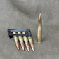Original Austrian Steyr M95 En Bloc Clip with 5 x Inert 8×50R Mannlicher Cartridges