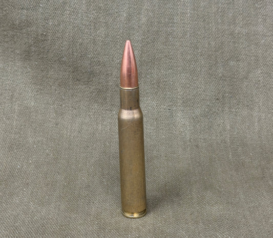 Original inert .30-06 Springfield / 7.62×63mm cartridge manufactured by Kynoch, Birmingham, England.