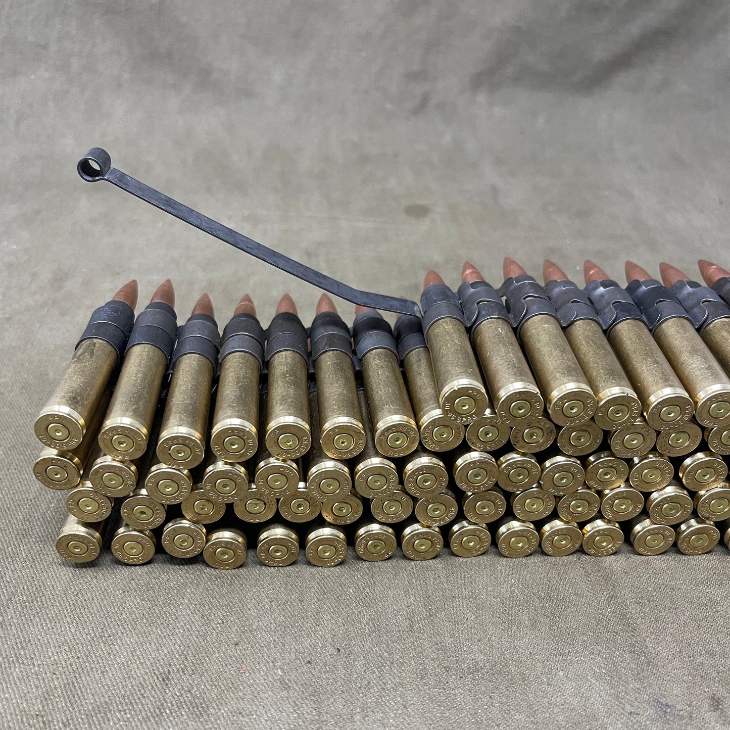 Inert 30-06 Springfield .30 Cal Machine Gun Belts