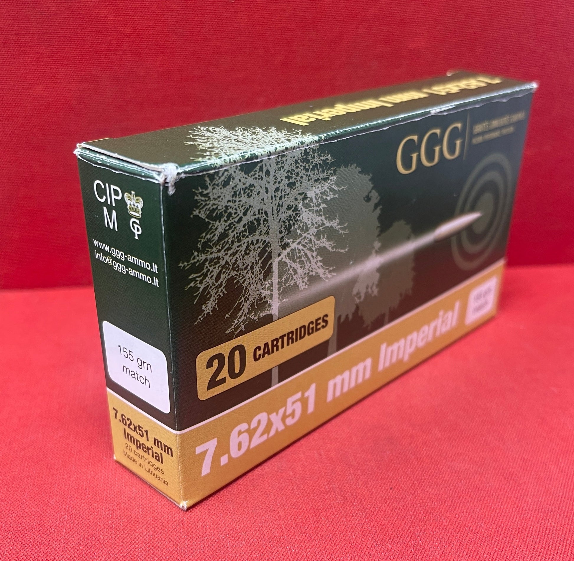 20 x GGG 7.62x51mm Imperial Cartridges