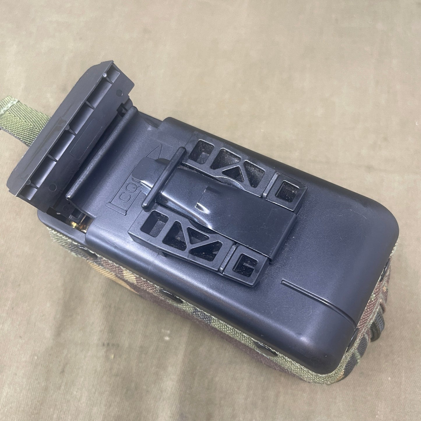 British 100 x 5.56mm INERT Rounds DPM Minimi Ammo Pouch