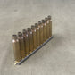 10 x INERT 5.56mm Cartridges Cases in Stripper Clip