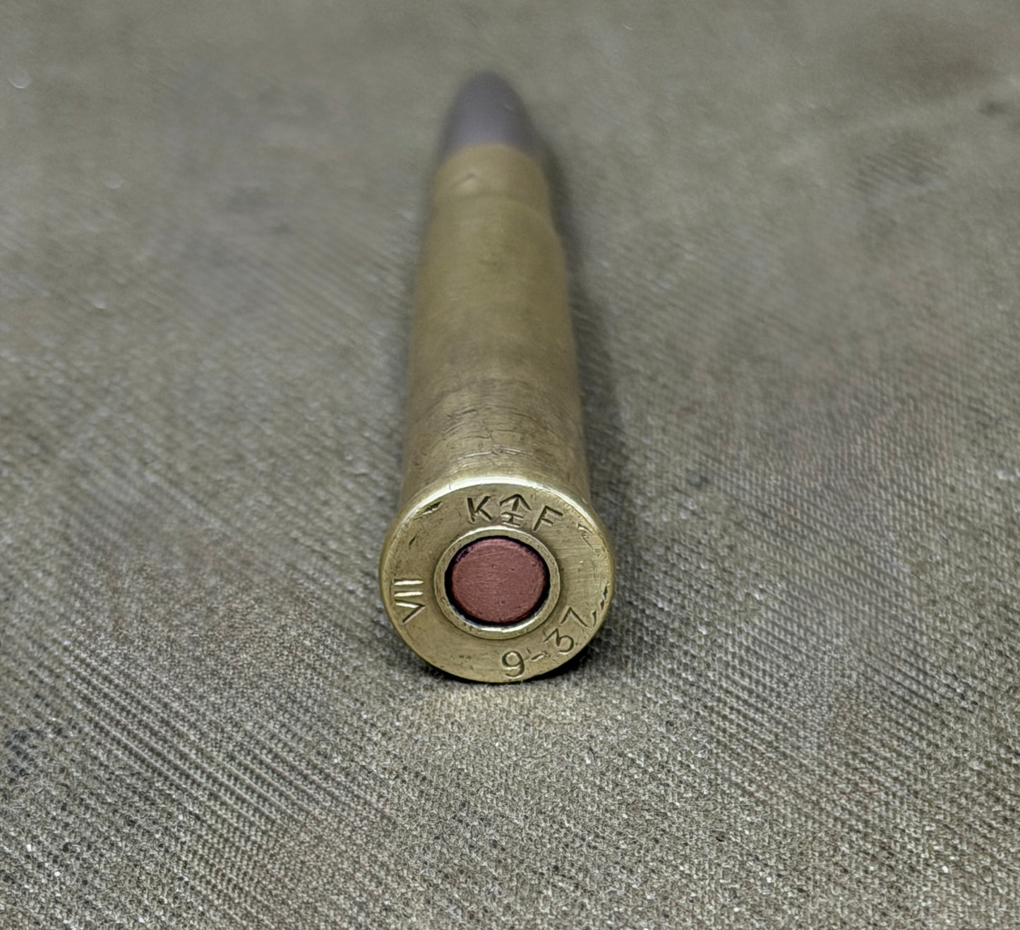Inert .303 British Round – 9-37 KF Kirkee Factory India Cartridge