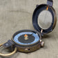 Original WWI British Army Short & Mason Mk VII Prismatic Marching Compass by J.D. Watson Optician Edinburgh with Leather Case