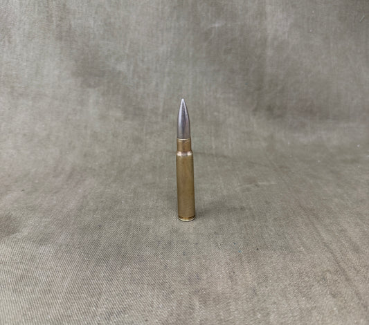 Inert German 7.92mm Mauser Round – P198 S* 17 36 WW2 Era Cartridge