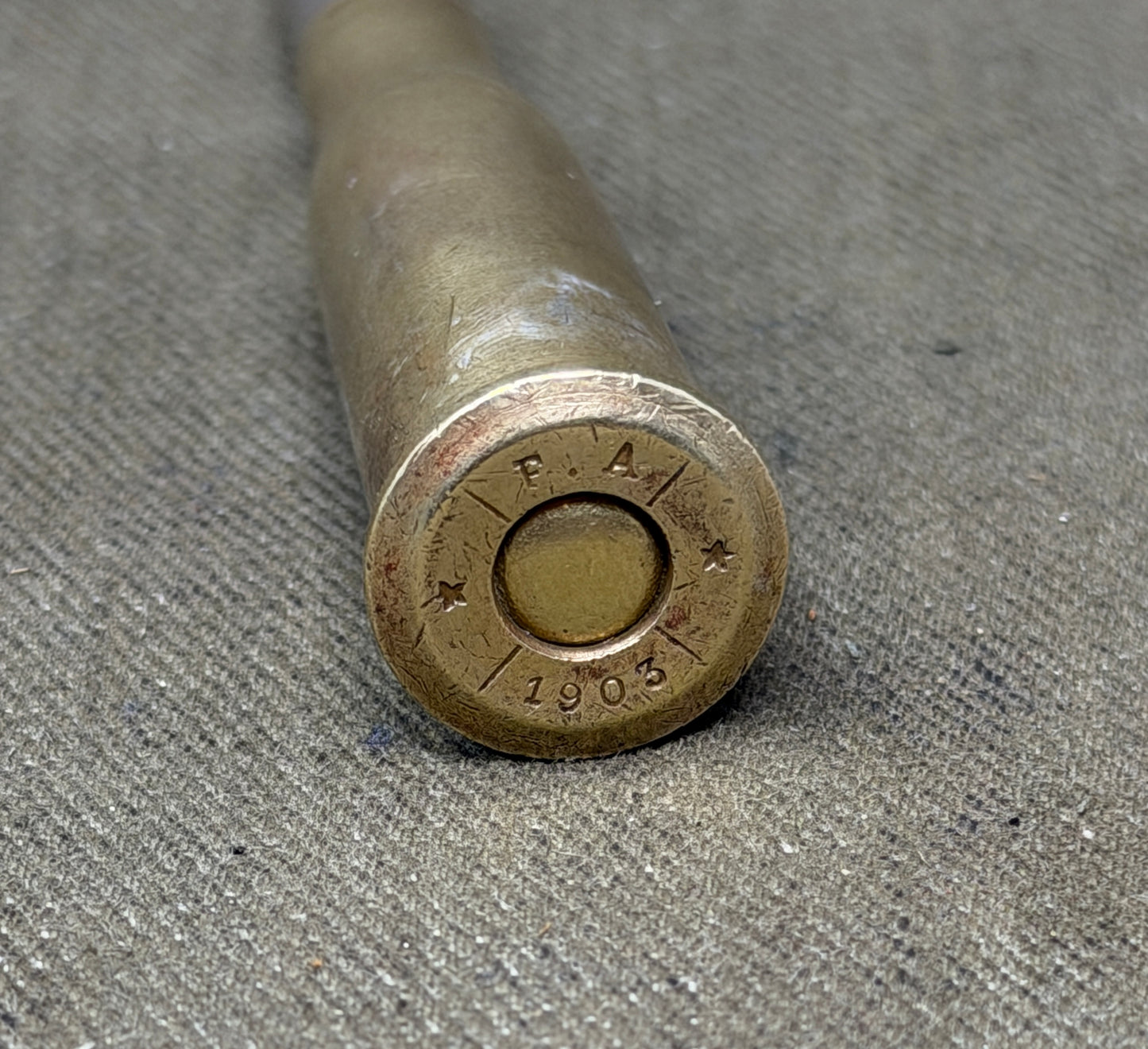 Inert .30-03 Springfield Cartridge – FA 1905 Frankford Arsenal Round