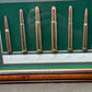 Rigby Calibres Framed Inert Cartridge Display – Safari Rifle Ammunition Collection