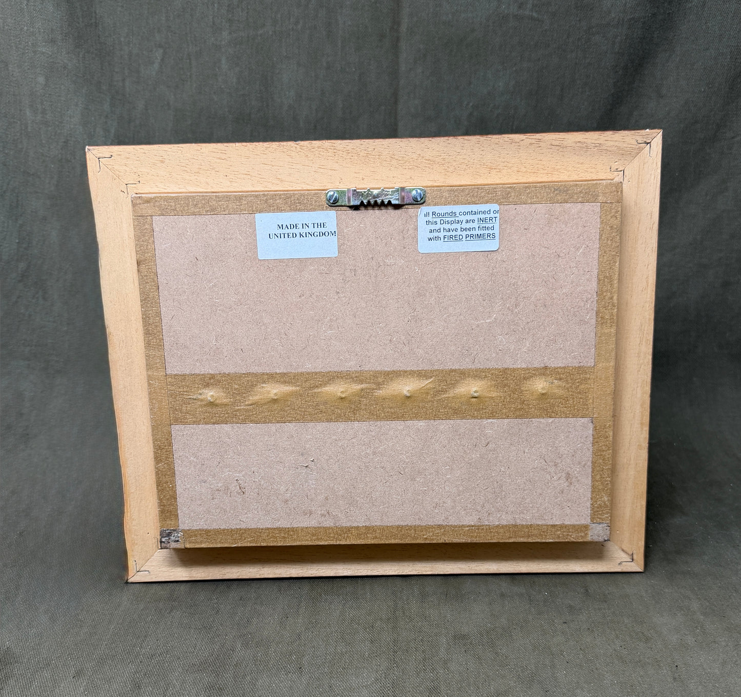 Rigby Calibres Framed Inert Cartridge Display – Safari Rifle Ammunition Collection
