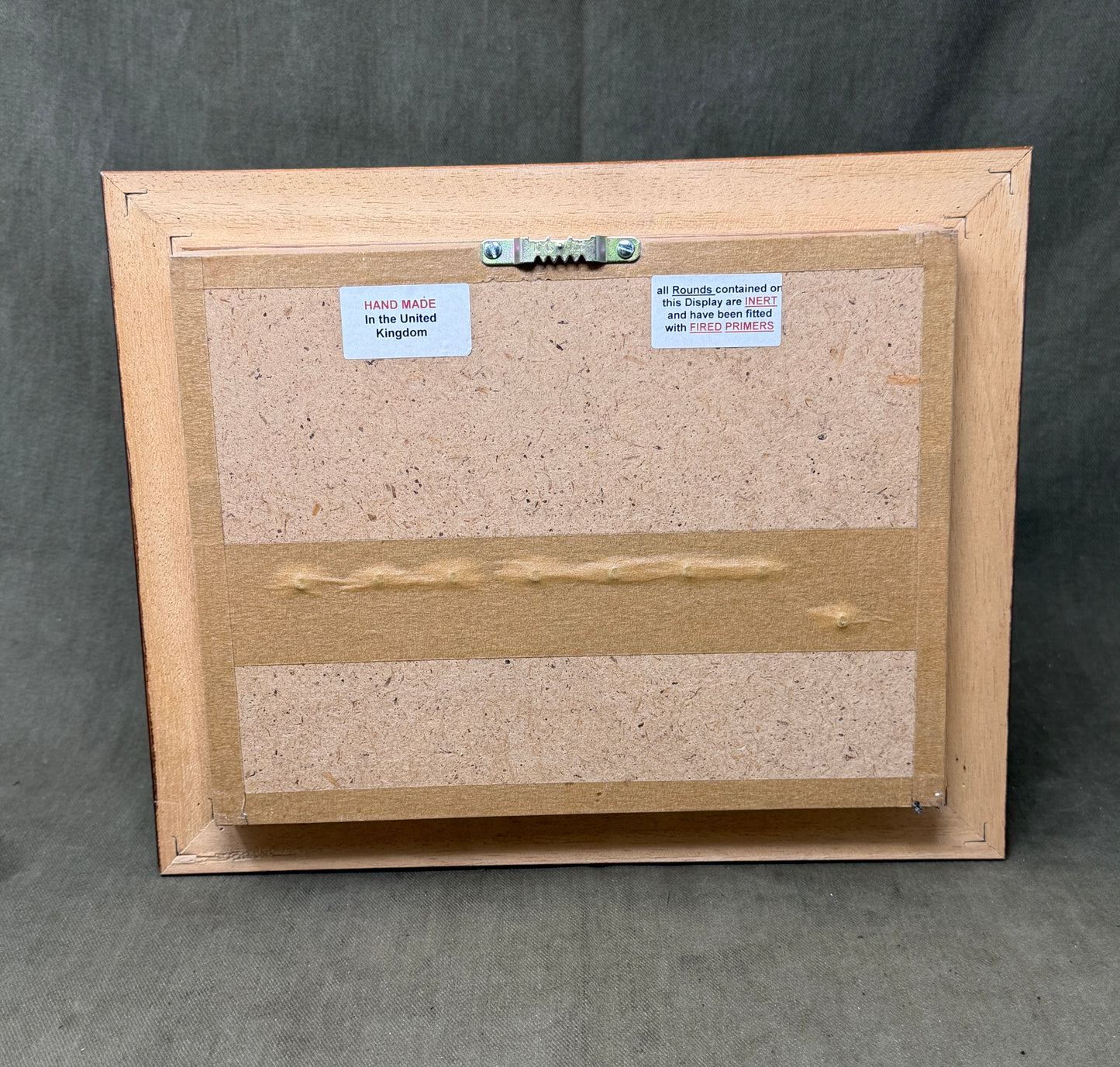 Military Rifle Cartridges Framed Inert Ammunition Display – WW1 & WW2 Rifle Calibres