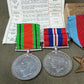 Original WWII Medal Group to Bombardier Stanley Crawford 2181639 HAA Royal Artillery – Africa & Italy Stars with Named OHMS Box