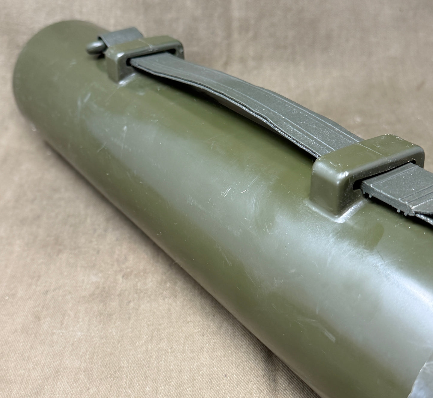 Original British Army 81mm Mortar Round Case – Inert Military Collectable