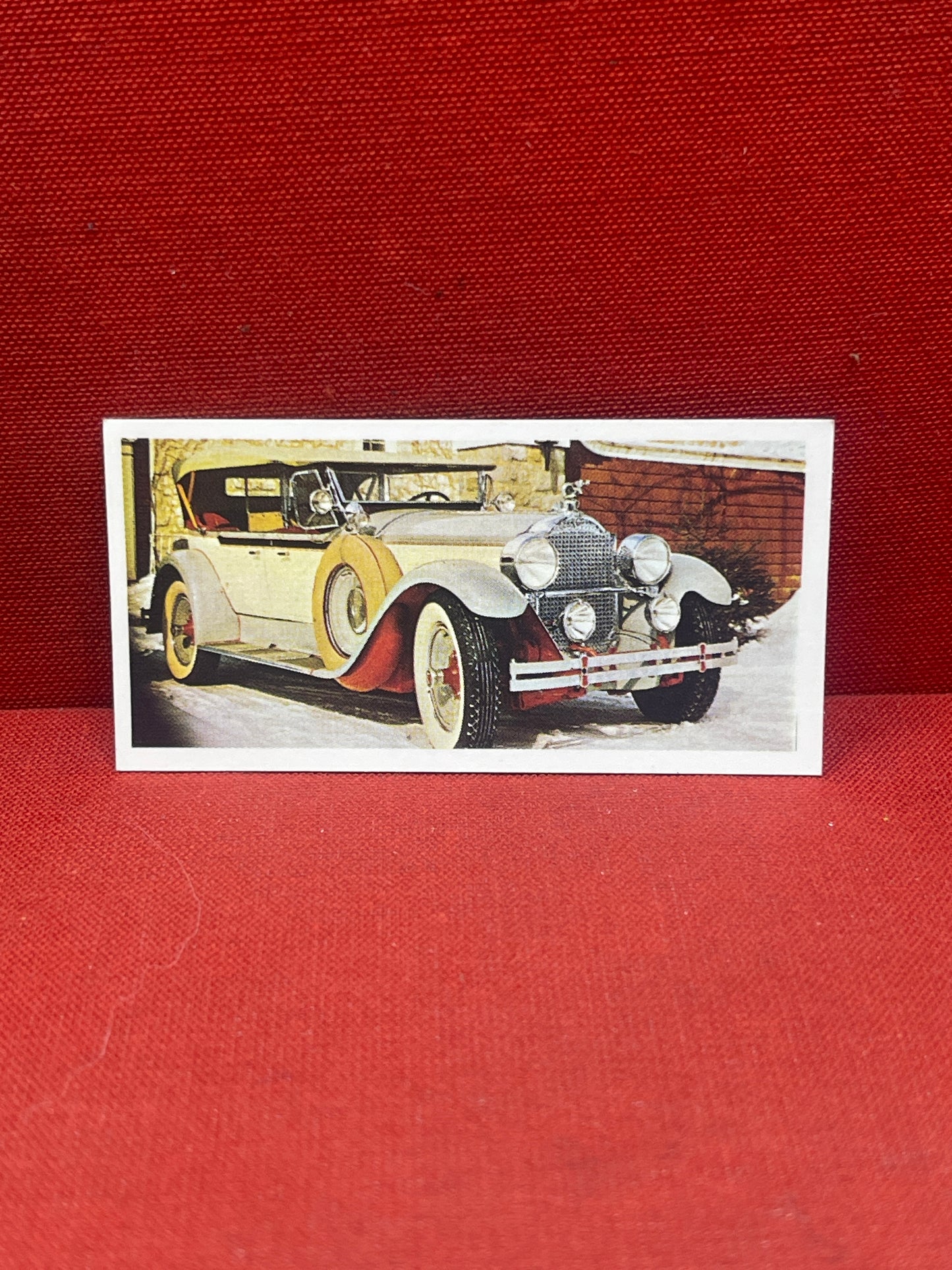 Craven Black Cat Vintage Car series Collectable Cards 1976