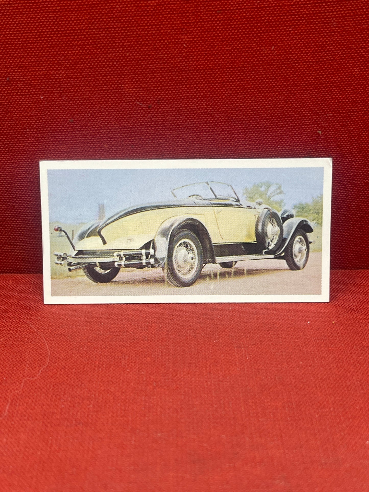 Craven Black Cat Vintage Car series Collectable Cards 1976