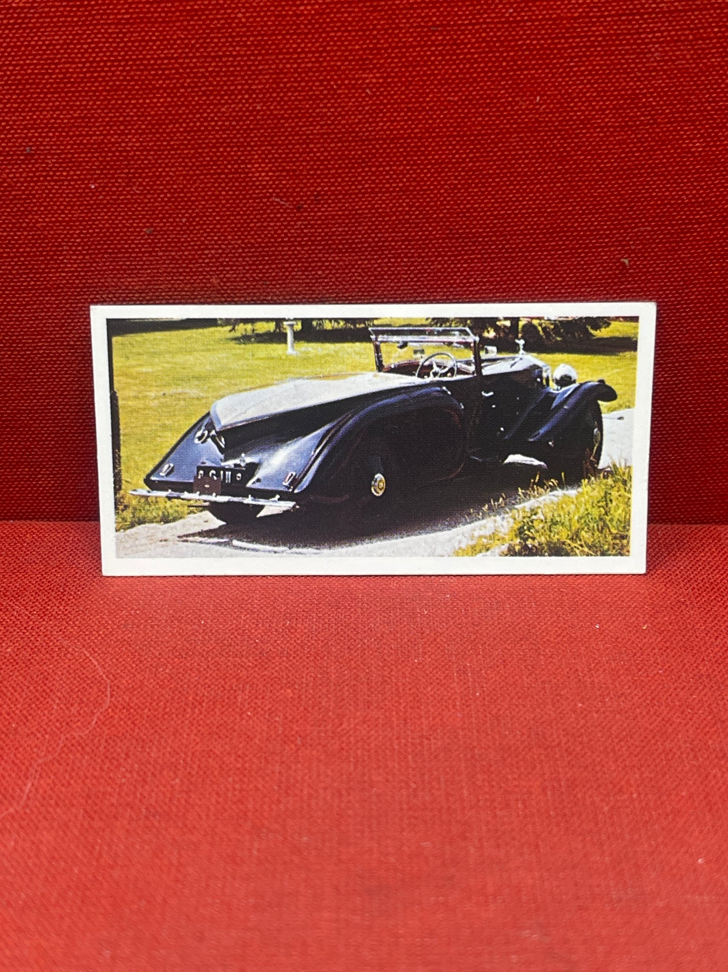 Craven Black Cat Vintage Car series Collectable Cards 1976