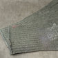 Original WWII British Army Khaki Wool Gloves – Knitted Issue Gloves Size 4 Large