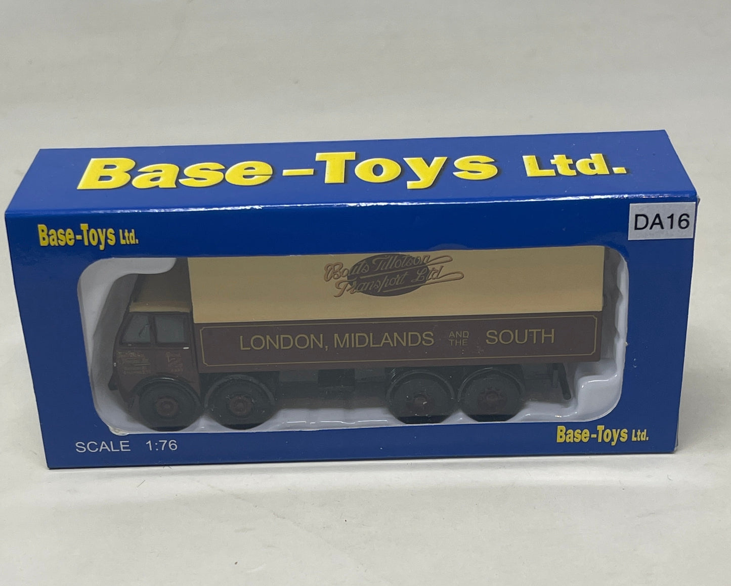 Base Toys DA16 Foden DG Van Bouts-Tillotson 1/76th/00 Scale Boxed