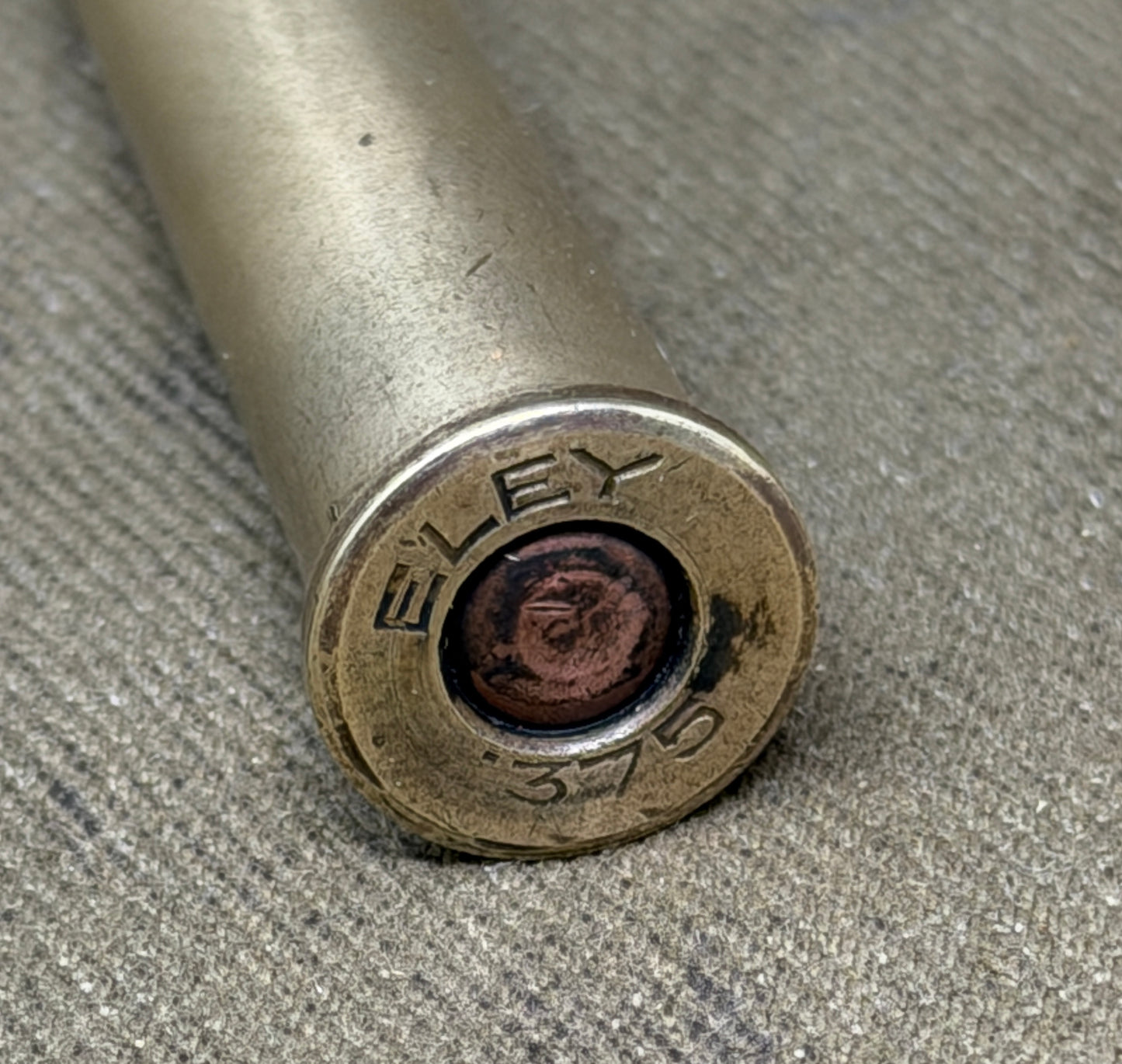 Original Inert Eley .375 Sporting Rifle Cartridge – British Big Game Ammunition