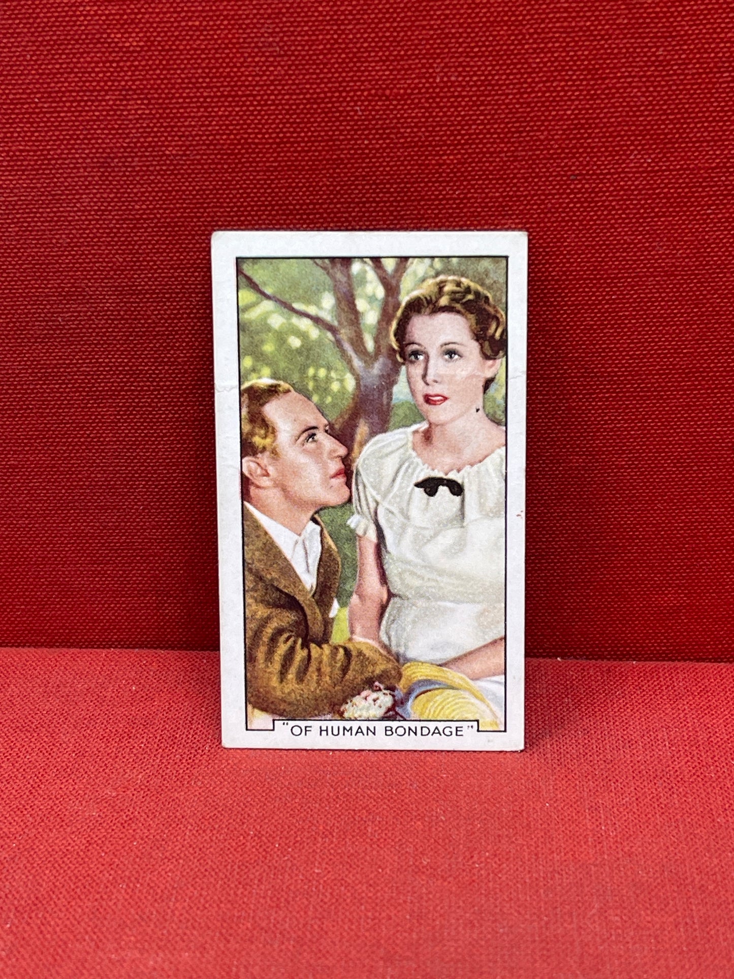 Gallaher Ltd Romance In The Rain Cigarette Cards 1935