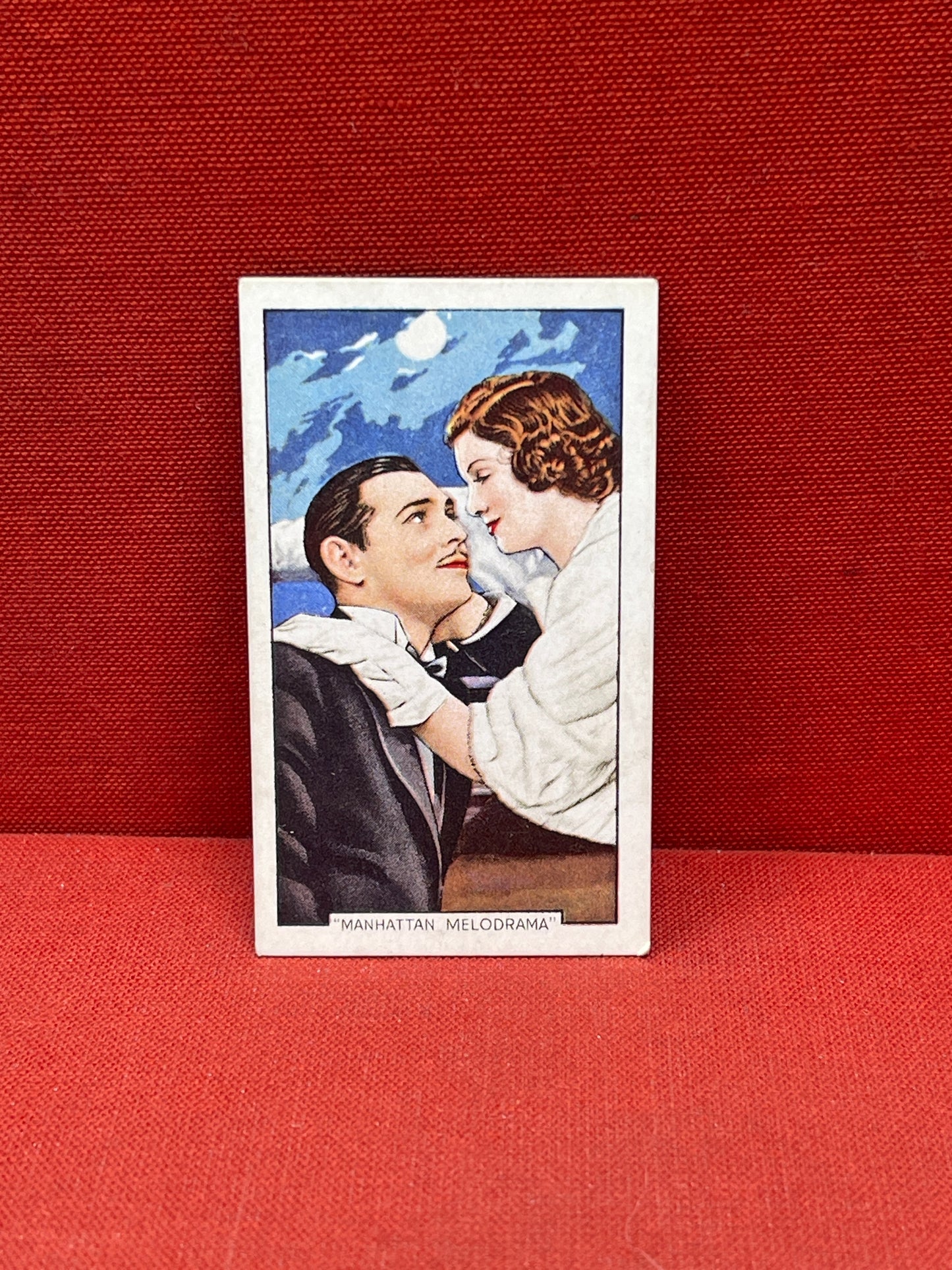 Gallaher Ltd Romance In The Rain Cigarette Cards 1935