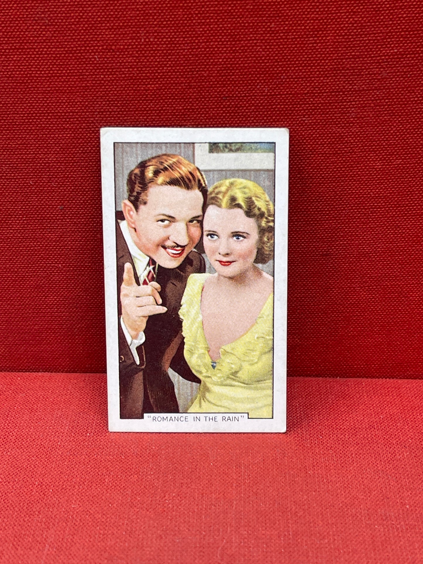 Gallaher Ltd Romance In The Rain Cigarette Cards 1935