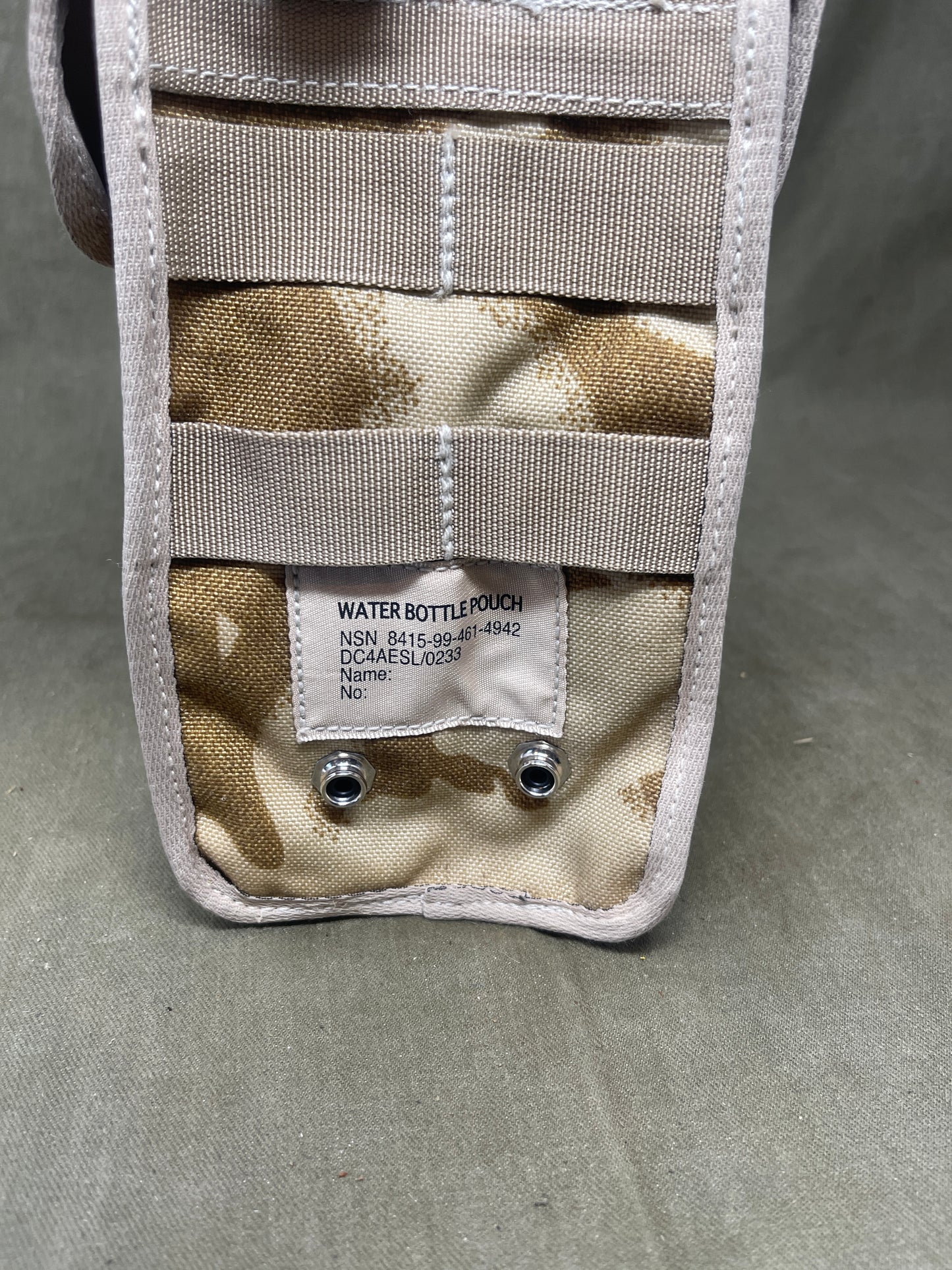 British Army Desert Pattern DPM Water Bottle Pouch