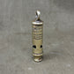 Original Victorian J. Hudson & Co Metropolitan Patent Brass Police Whistle – 13 Barr Street Birmingham c.1890-1910