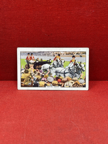 Gallaher Ltd Racing Scenes Series 48  Cigarette Cards 1938