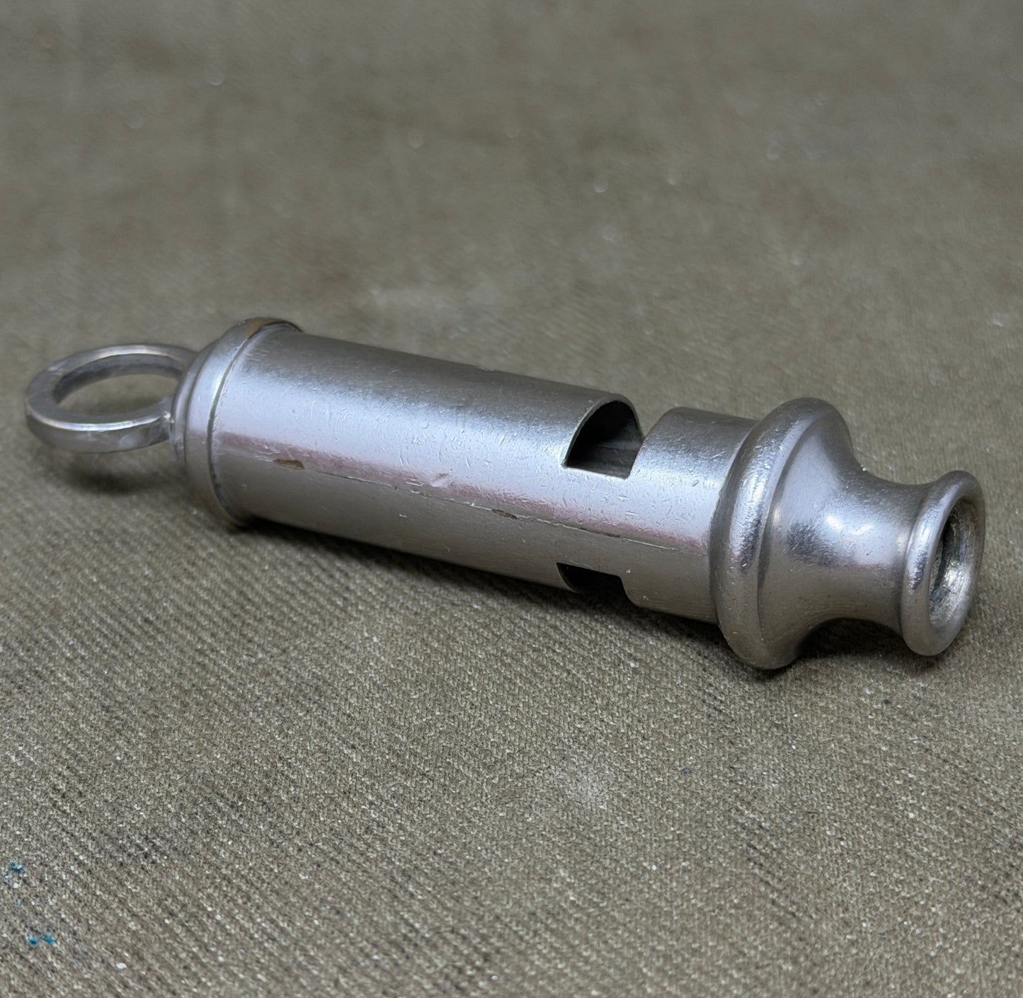 Original WWII British A.R.P. Air Raid Precautions Whistle by J. Hudson & Co, Birmingham