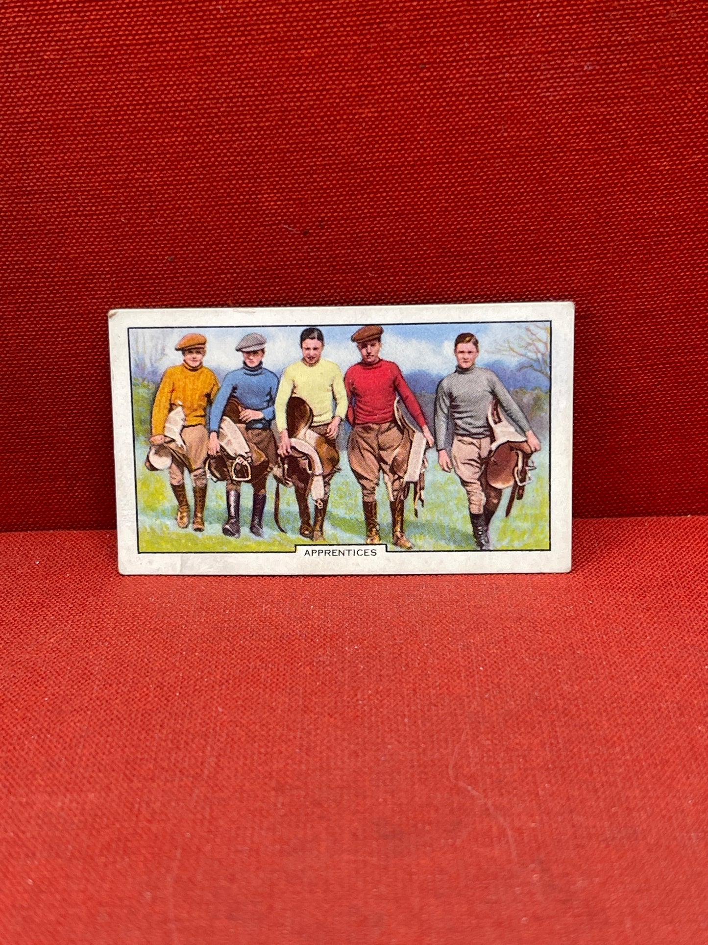 Gallaher Ltd Racing Scenes Series 48  Cigarette Cards 1938