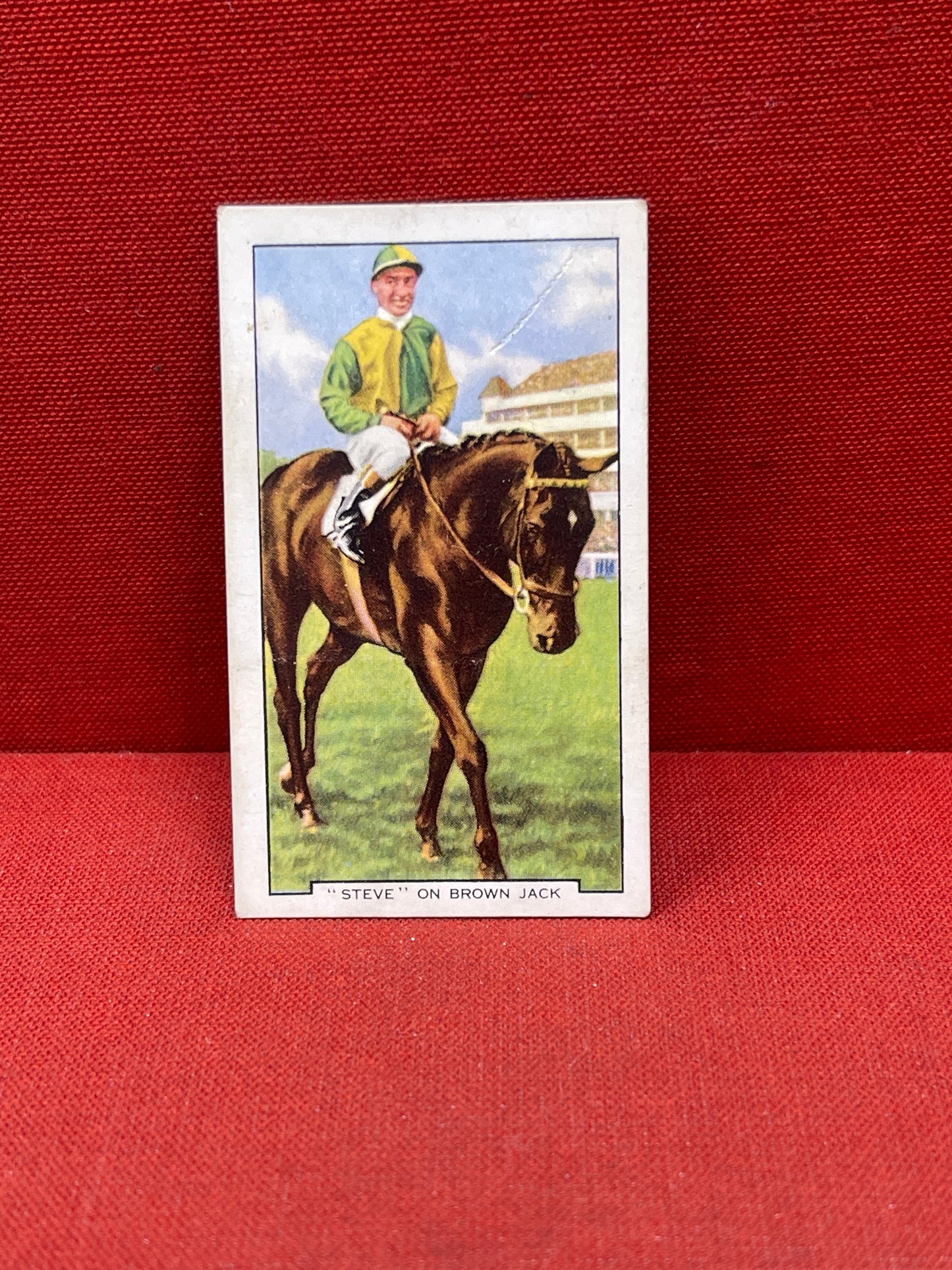 Gallaher Ltd Racing Scenes Series 48  Cigarette Cards 1938