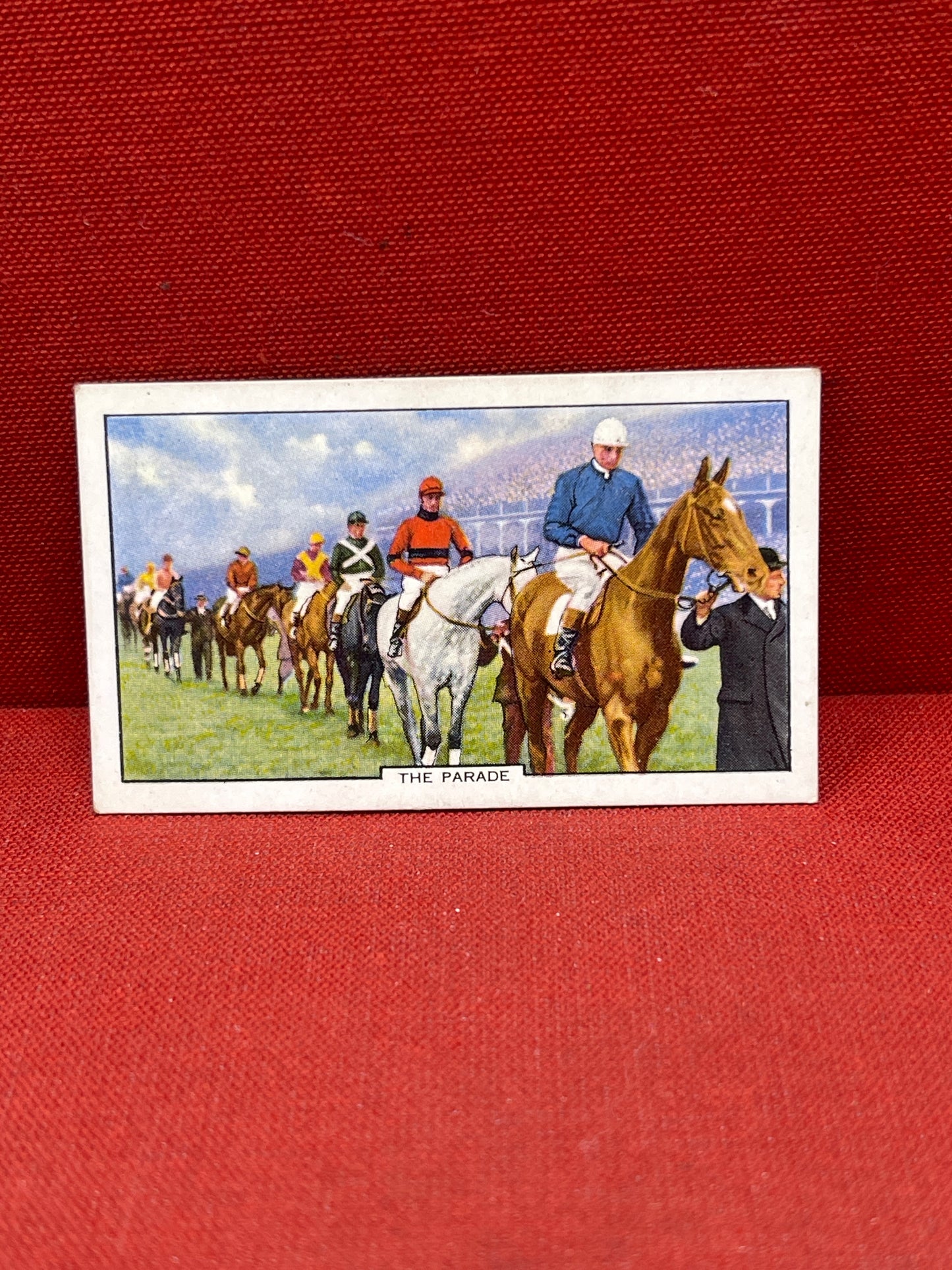 Gallaher Ltd Racing Scenes Series 48  Cigarette Cards 1938